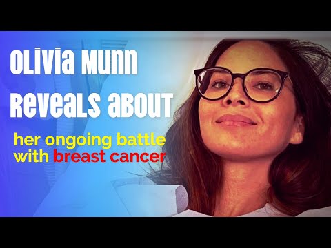 Actress Olivia Munn reveals about her ongoing battle with breast cancer [Video]