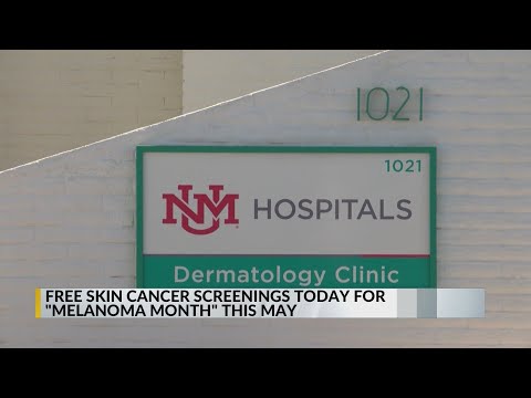 UNM medical students assist in free skin cancer screenings [Video]