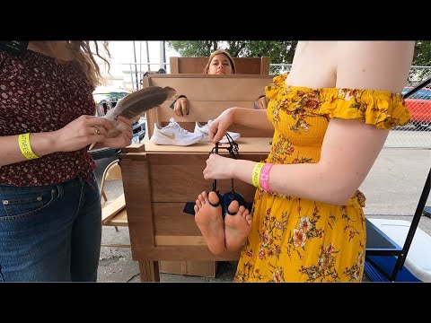 Renaissance Faire Project 5! Preview! Public Feet Tickled! [Video]