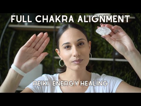 Energy Reset: ASMR Reiki to Remove Negative Energy & Full Chakra Alignment [Video]