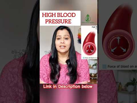 High Blood pressure – Watch detailed video ( Link in description)