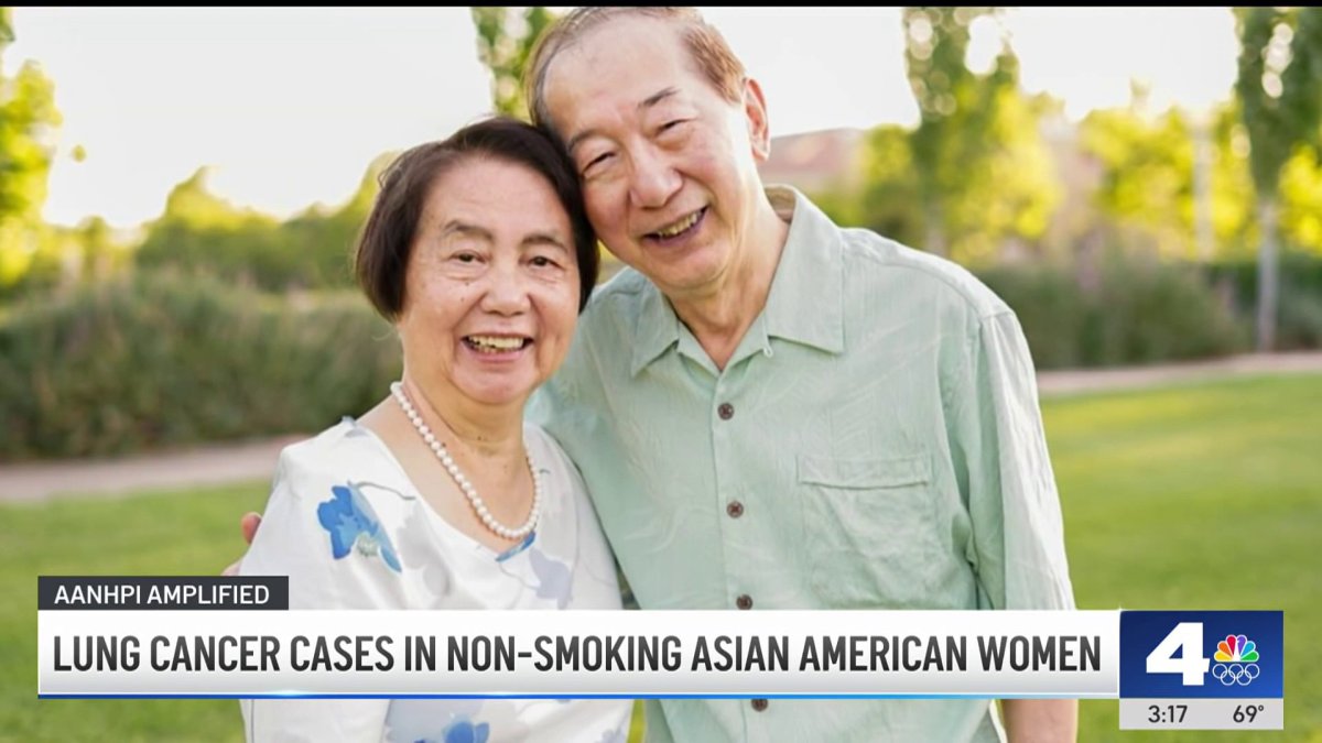 Lung cancer cases in non-smoking Asian American women  NBC Los Angeles [Video]