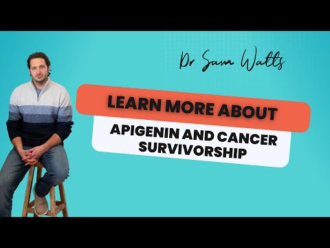 The importance of apigenin when living with cancer… [Video]