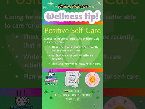 ✨💛Wellness Tip of the Day!💚✨ [Video]