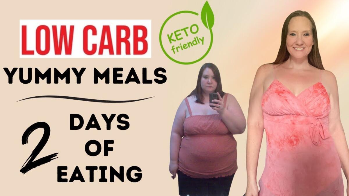 2 Days Of Yummy Low Carb Keto Meals | Low Carb Meals And Recipes For Weight Loss [Video]