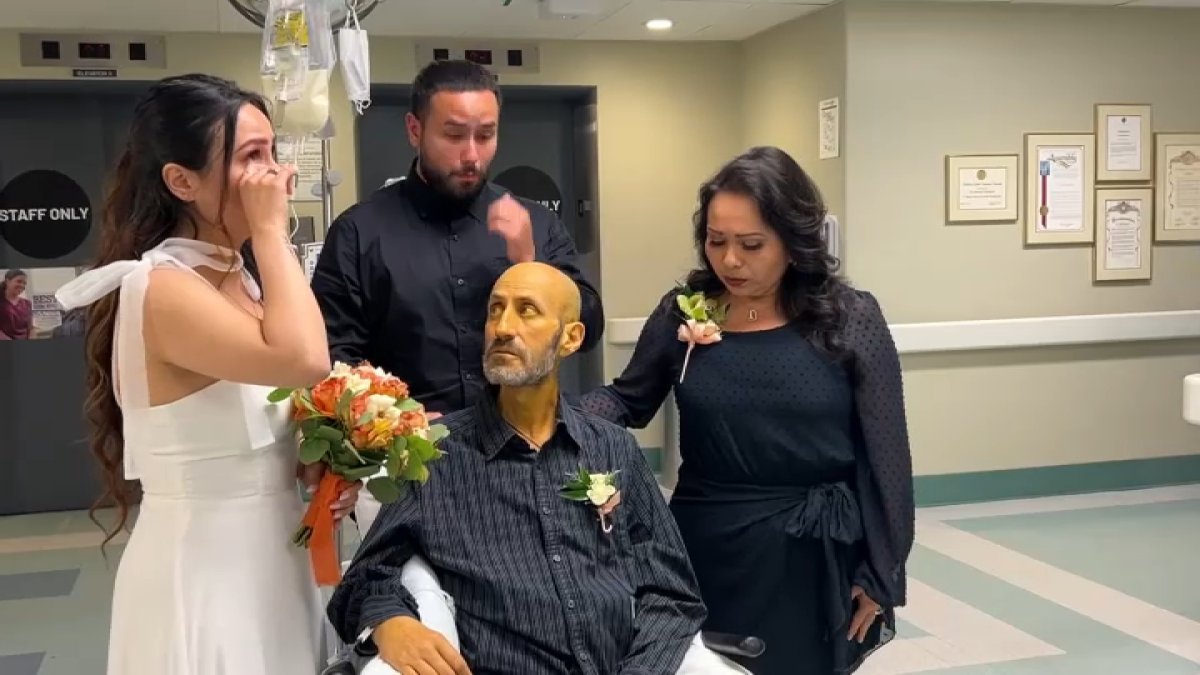 Ailing dad walks daughter down the aisle thanks to OC hospital  NBC 7 San Diego [Video]