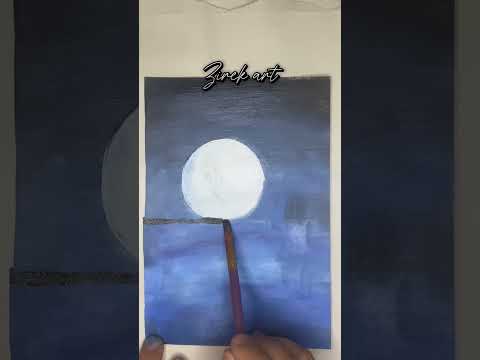 Big moon art therapy [Video]