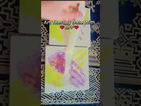 Art Therapy Date With❤️BFF❤️ [Video]