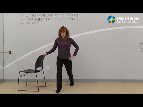 How to Do a Split Squat and Reverse Lunge | Dana-Farber Zakim Center Remote Programming [Video]