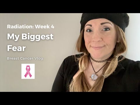Week 4: Radiation for Breast Cancer Vlog | My Biggest Fear | Clinical Draw for Boost Treatments [Video]