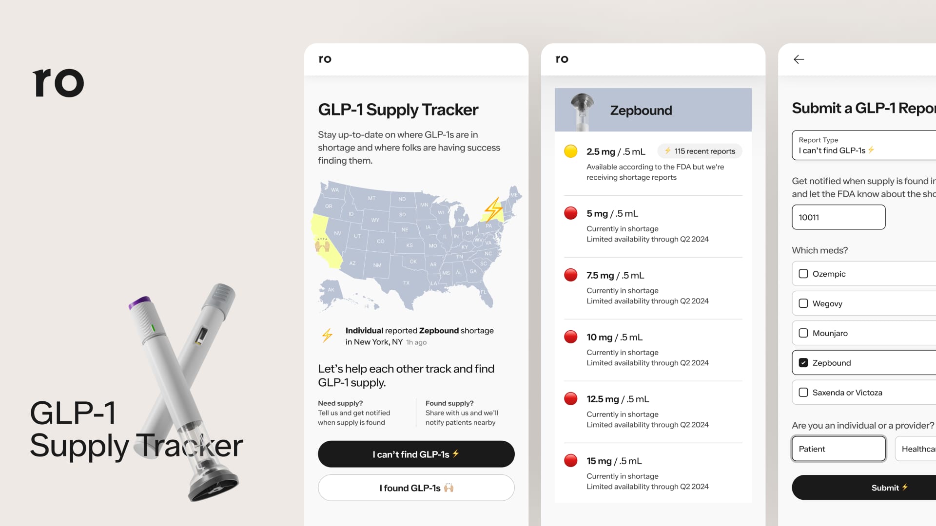 Ro launches GLP-1 supply tracker to help patients navigate shortages [Video]