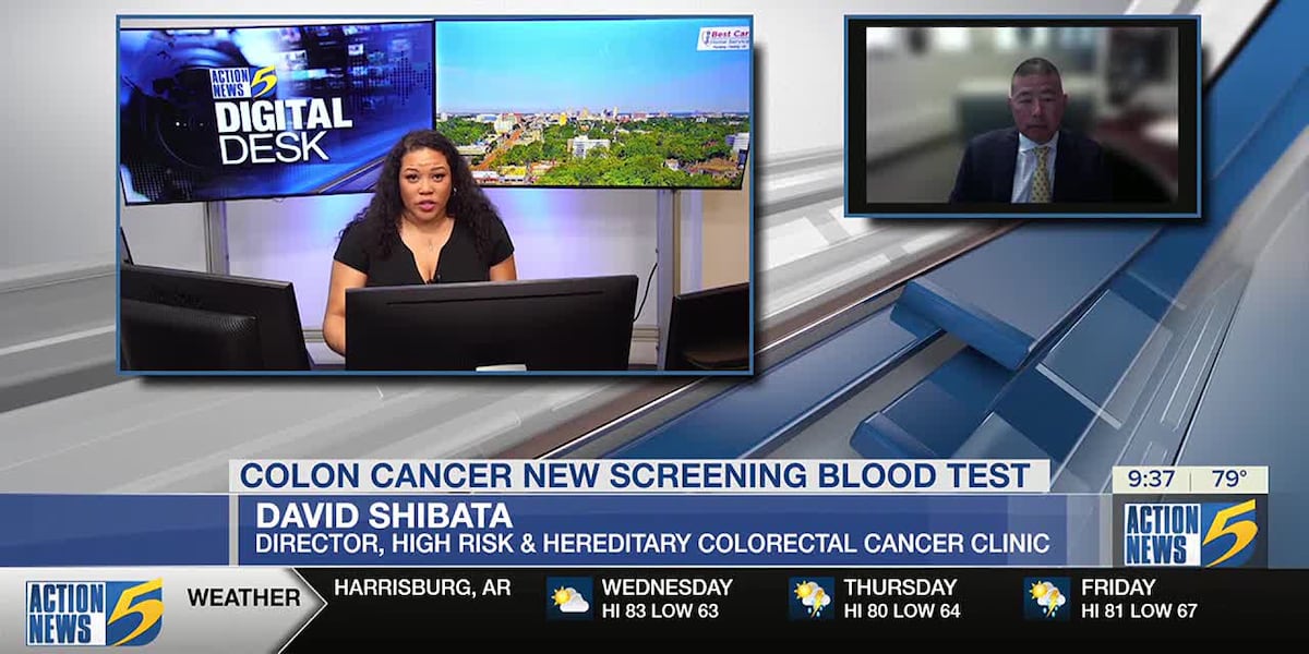 Digital Desk: Colon Cancer new screening blood test [Video]