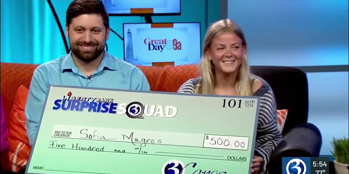 SURPRISE SQUAD: Giving back to inspiring teen [Video]