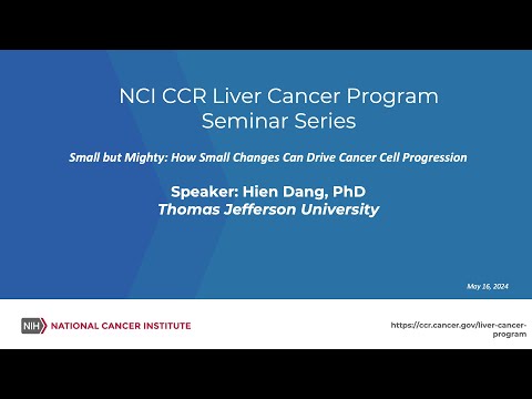 Small but Mighty: How Small Changes Can Drive Cancer Cell Progression [Video]