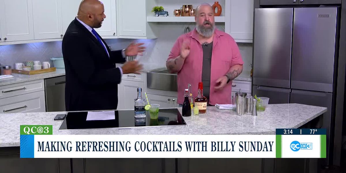 Making refreshing mint cocktails with Billy Sunday [Video]