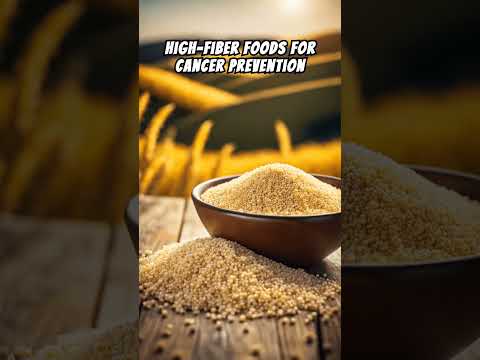 Boost Your Health with High-Fiber Foods #cancerawareness #60secondscience  [Video]