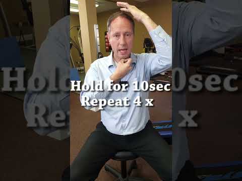 STOP NECK PAIN IN SECONDS! [Video]