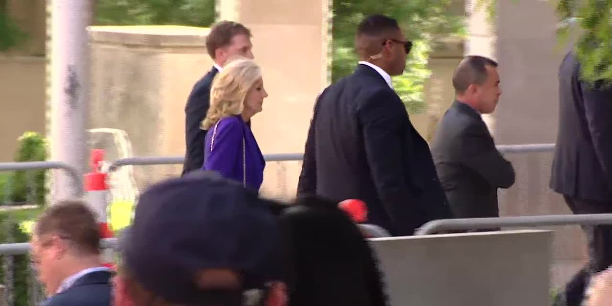 First lady arrives at Hunter Biden’s trial [Video]
