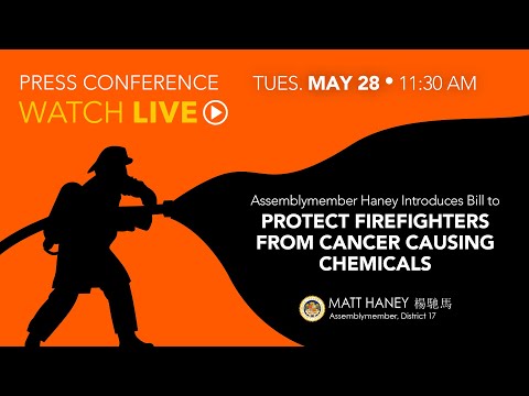 Asm Haney Introduces Bill to Protect Firefighters From Cancer Causing Chemicals [Video]