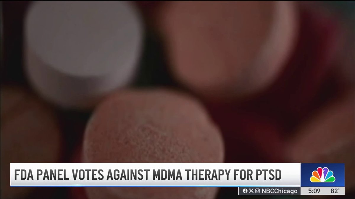 FDA panel votes against use of MDMA therapy for PTSD  NBC Chicago [Video]