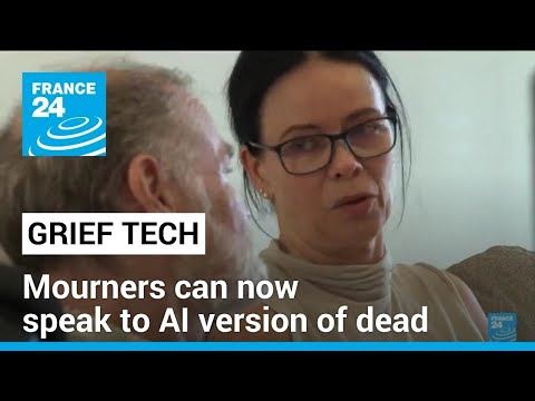 ‘Grief tech’: Mourners can now speak to AI version of deceased loved ones • FRANCE 24 English [Video]