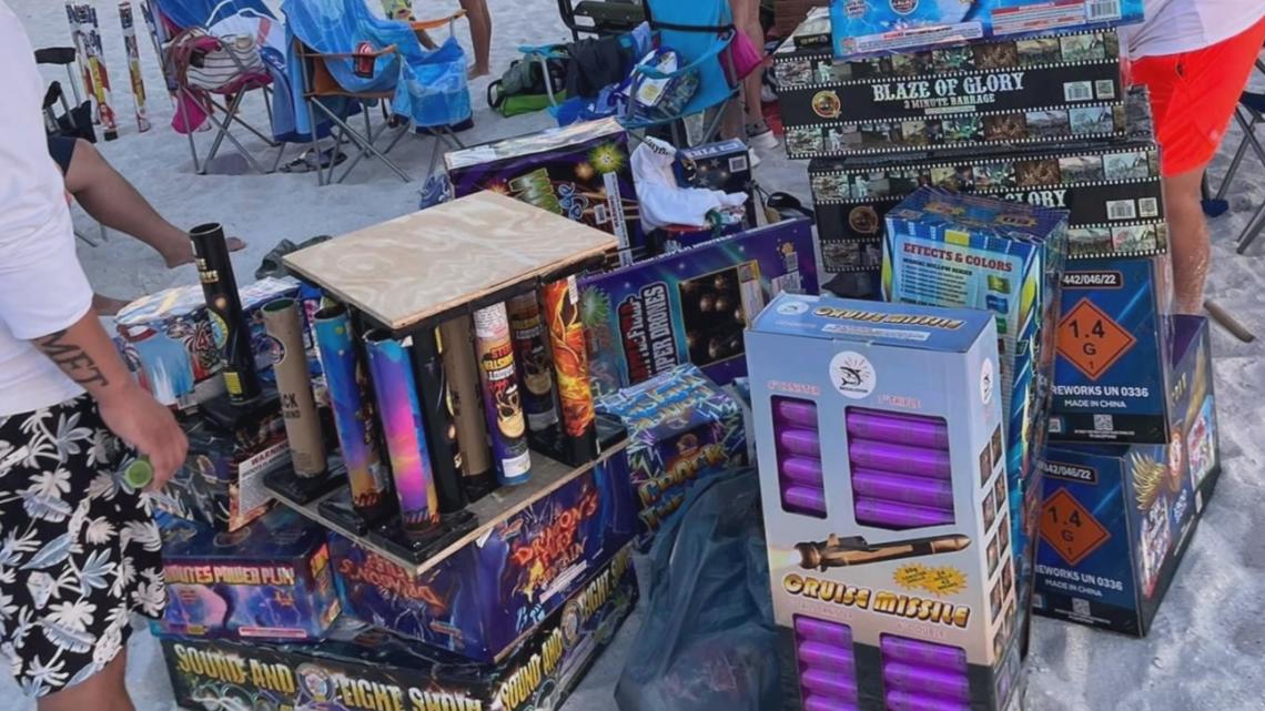 Treasure Island no longer allowing personal July 4th fireworks [Video]