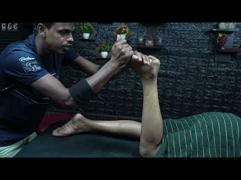 Foot Massage Reflexology | ASMR Calf Massage | ASMR Leg Massage & Foot Massage | Foot Tissue Massage [Video]