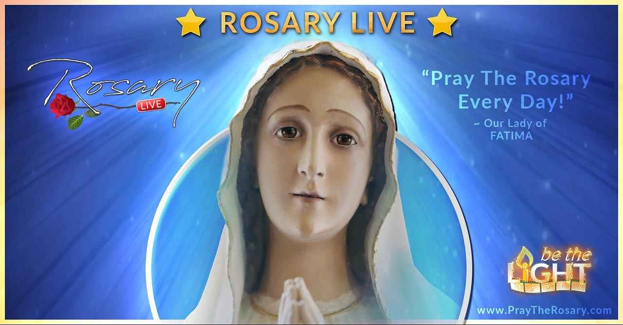 Rosary LIVE  Sorrowful Mysteries [Video]