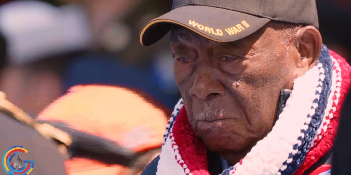 D-Day Anniversary  VA Sec. McDonough honors veterans [Video]