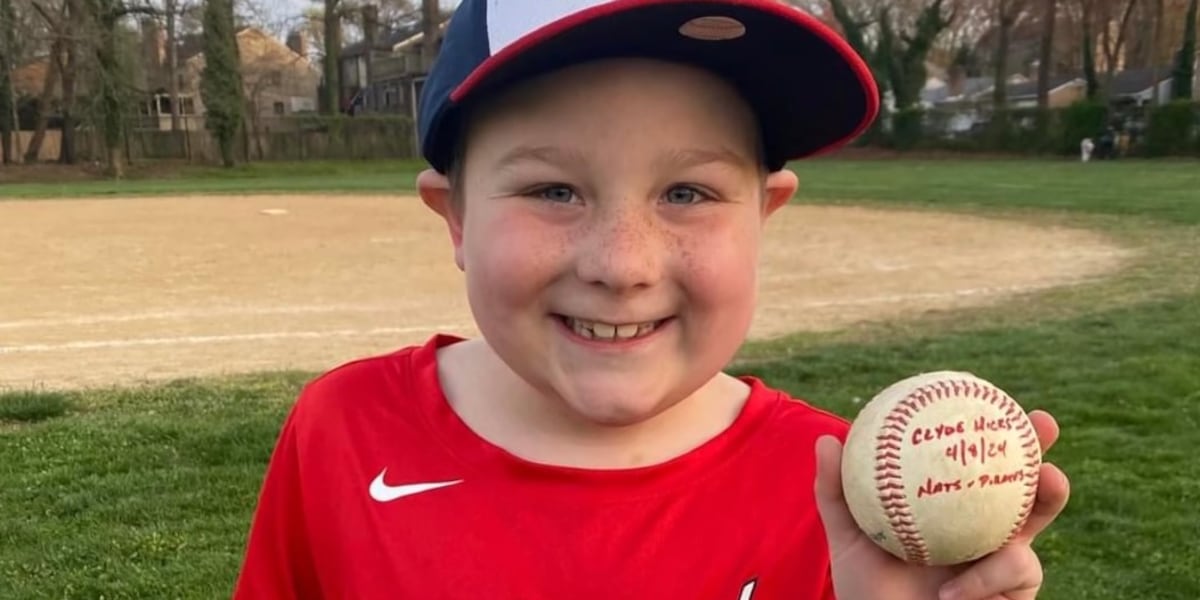Boy with 2 types of cancer bats in championship baseball game with help from team [Video]