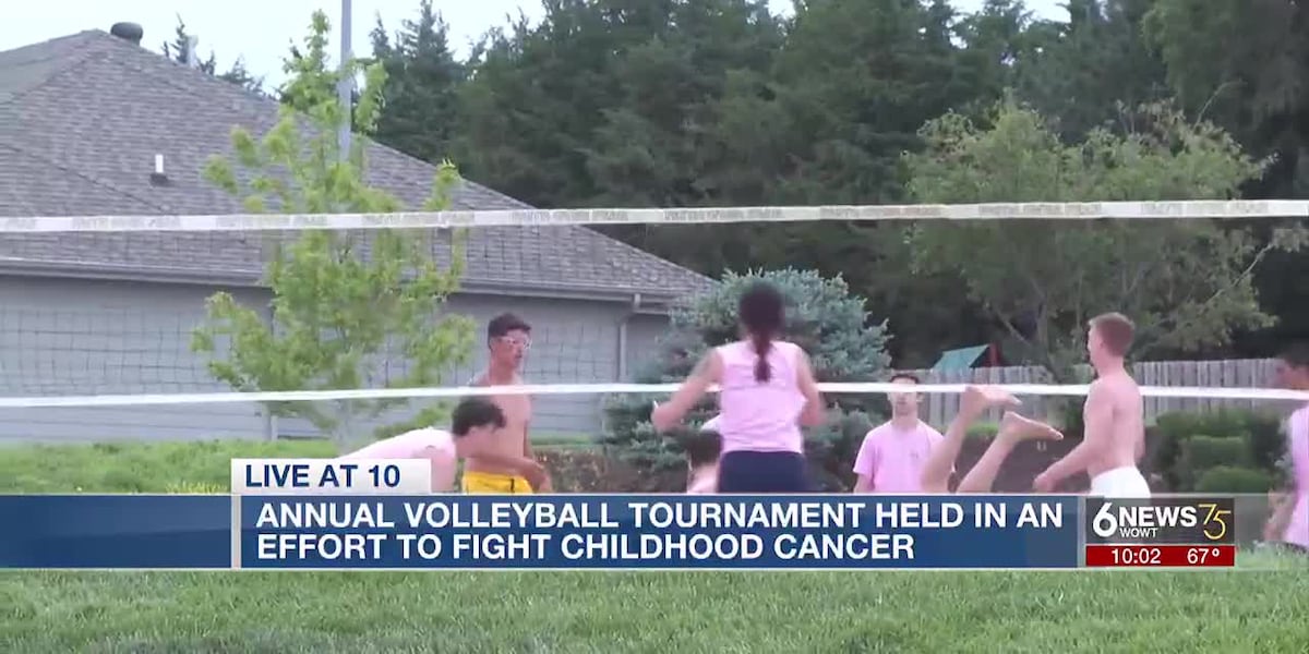 Family, friends hold annual volleyball tournament in memory of Omaha girl who died of cancer [Video]