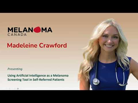 Using Artificial Intelligence as a Melanoma Screening Tool, presented by Madeline Crawford [Video]