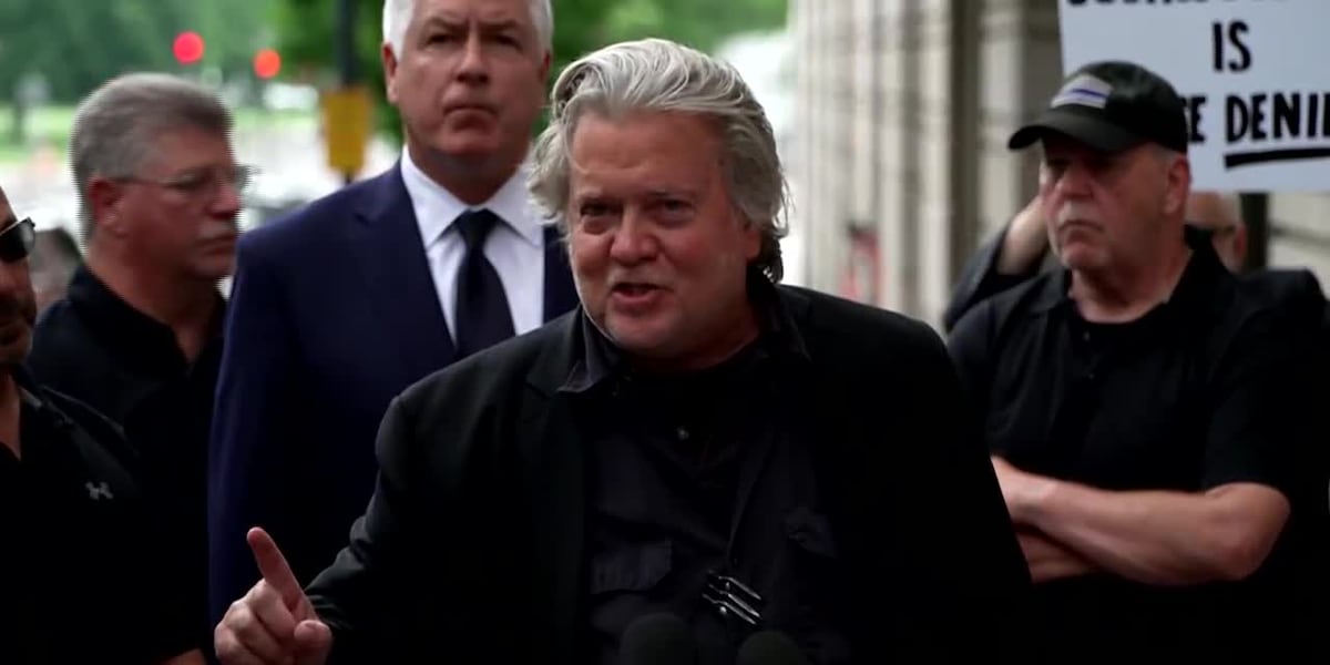 Federal judge orders Steve Bannon to report to prison by July 1 [Video]