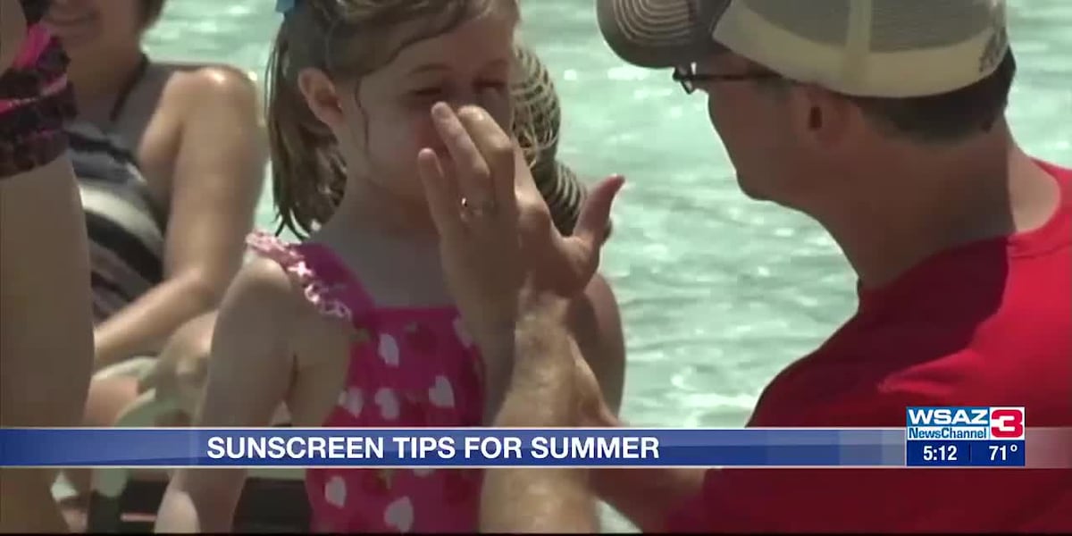 Dermatologist shares sunscreen tips ahead of high temperatures [Video]
