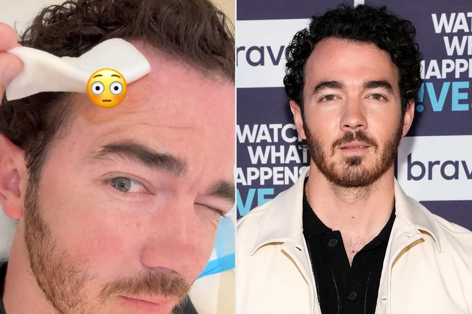 Kevin Jonas Gets Skin Cancer Removed From Hairline [Video]