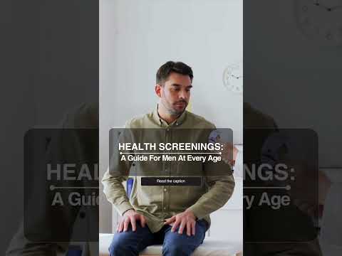 Essential health screenings recommended for men at various stages of life [Video]