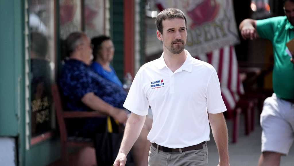 Ex-NASCAR driver Austin Theriault wins Maine GOP primary [Video]