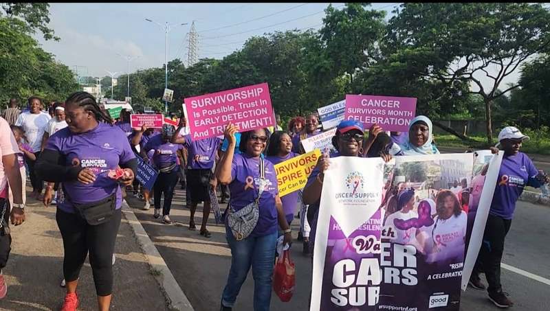 Cancer survivors walk unites Accra [Video]