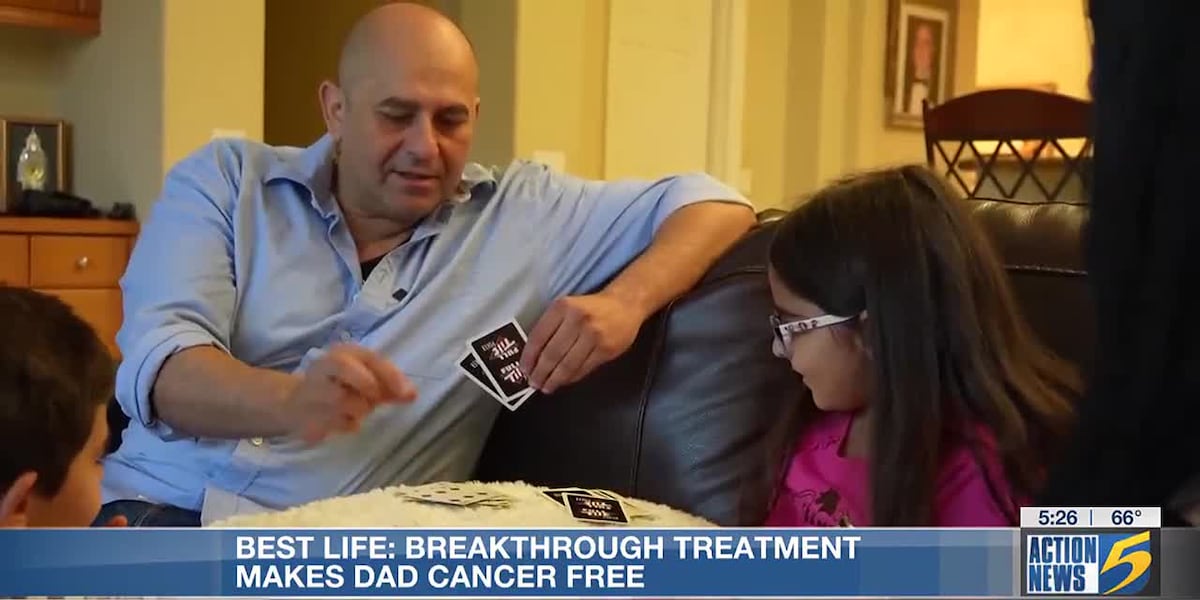 Best Life: Breakthrough treatment makes dad cancer-free [Video]