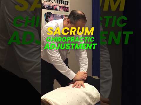 Sacrum Chiropractic Adjustment: Thompson Drop Table Technique | Dr. Walter Salubro [Video]
