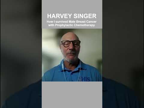 Harvey Singer | Male Breast Cancer | Prophylactic Chemotherapy | BRCA2 Genetic Mutation | Mastectomy [Video]