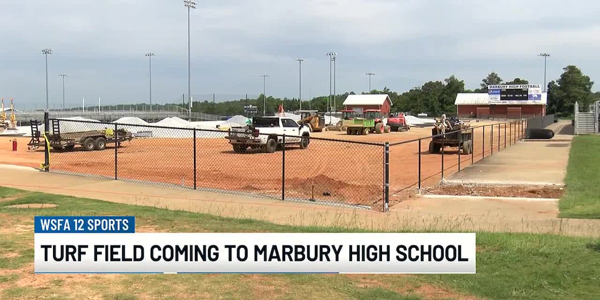Turf field coming to Marbury High School [Video]