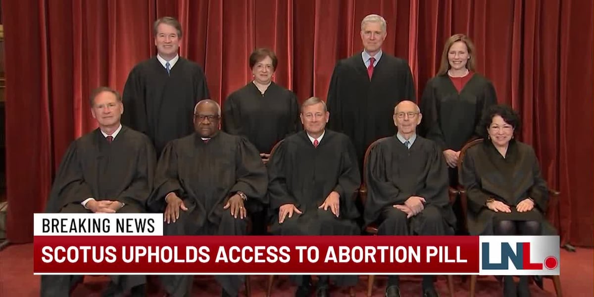 LNL: Supreme Court upholds access to abortion pill [Video]
