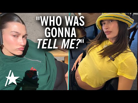 Hailey Bieber Teases Fans w/ Relatable Pregnancy UPDATE [Video]