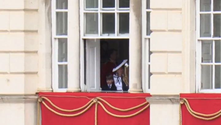Princess of Wales children sit on her lap during Trooping the Colour | Lifestyle [Video]