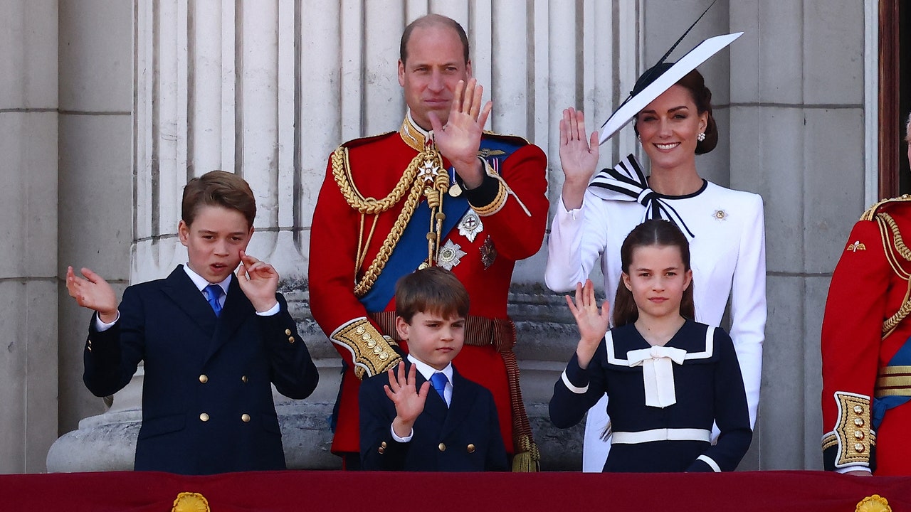 Princess Charlotte Has an Adorable Matching Moment With Princess Kate at Trooping the Colour [Video]