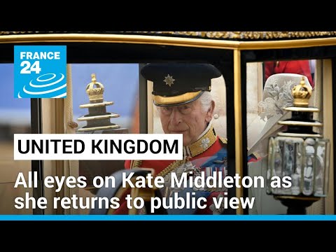 All eyes on Kate Middleton as she returns to public view for the first time after cancer diagnosis [Video]