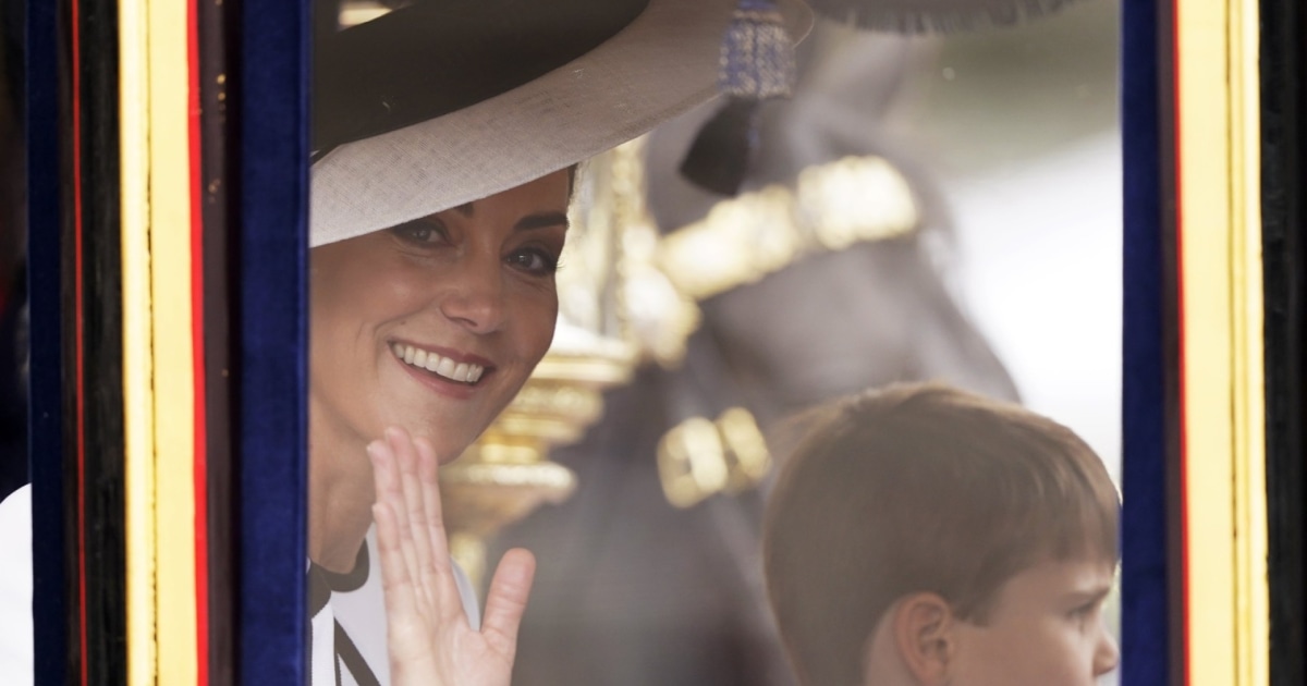 Princess Kate makes public return at the Trooping of the Colour [Video]