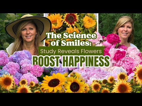 The Science of Smiles: Study Reveals Flowers Boost Happiness. [Video]