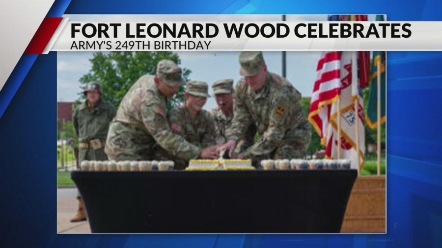 Ft. Leonard Wood celebrates Armys 249th birthday with cake cutting [Video]